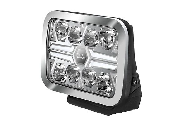 Hella LED-Verstraler - Blade Chrome RE 9" ( staand) - 1fj 357 199 1 - 1FJ 357 199-081