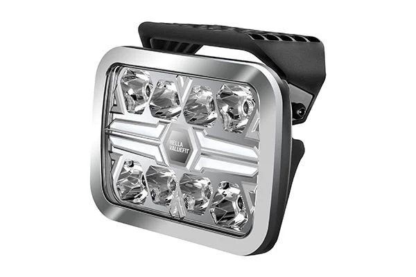Hella LED-Verstraler - Blade Chrome RE 9"  (Hangend) - 1fj 357 199 4 - 1FJ 357 199-091