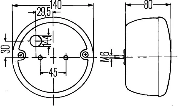 Hella achterlicht (*OL) - 3 - 2SD 001 685-231