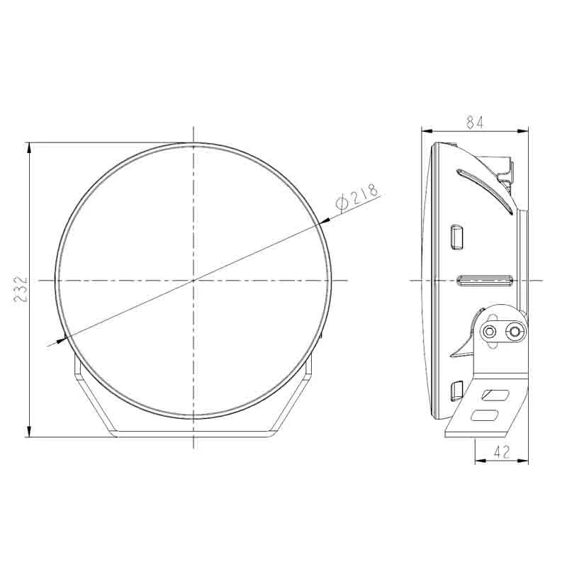 LED verstraler met dagrijverlichting | 12.000 lumen - 35 - WD-80120.1