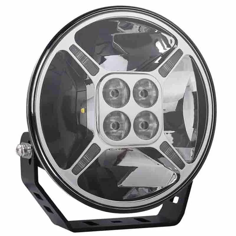 LED verstraler chrome met dagrijverlichting | 12.000 lumen - 37 1 - WD-80120C.1