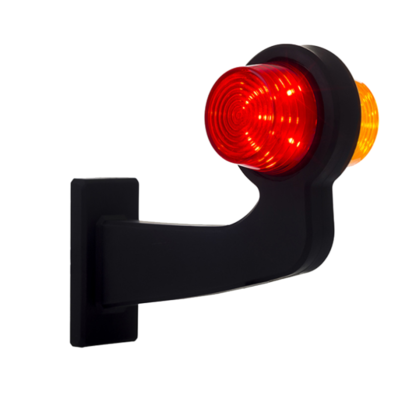 links| LED pendellamp | haakse steel | heldere lens | 12-24v - 84 1 - MB-1011RA