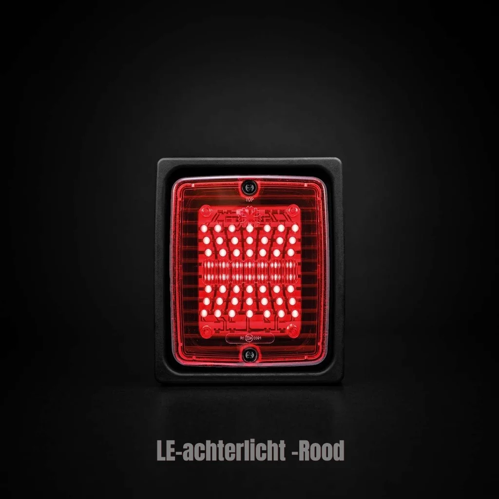 achterlicht- rood (*LE) - Ize led achterlicht met rode lens 1 - LE-achterlicht- rood (SKU: 800109)