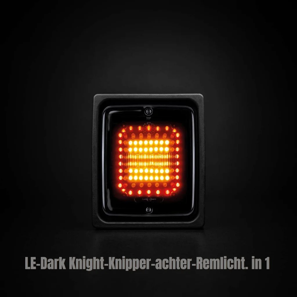 Dark Knight- knipper-achter-remlicht. in 1 (*LE) - Ize led dark knight 3 kamer achterlicht 1 - LE-Dark- knipper-achter-rem (SKU: 800630)