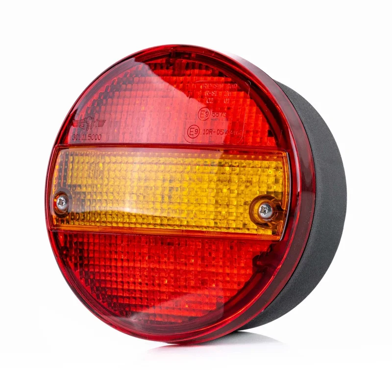 LED ADR achterlicht, rood-gele lens (*OL) - Led adr rood gele lens 1 1 - VC-5500