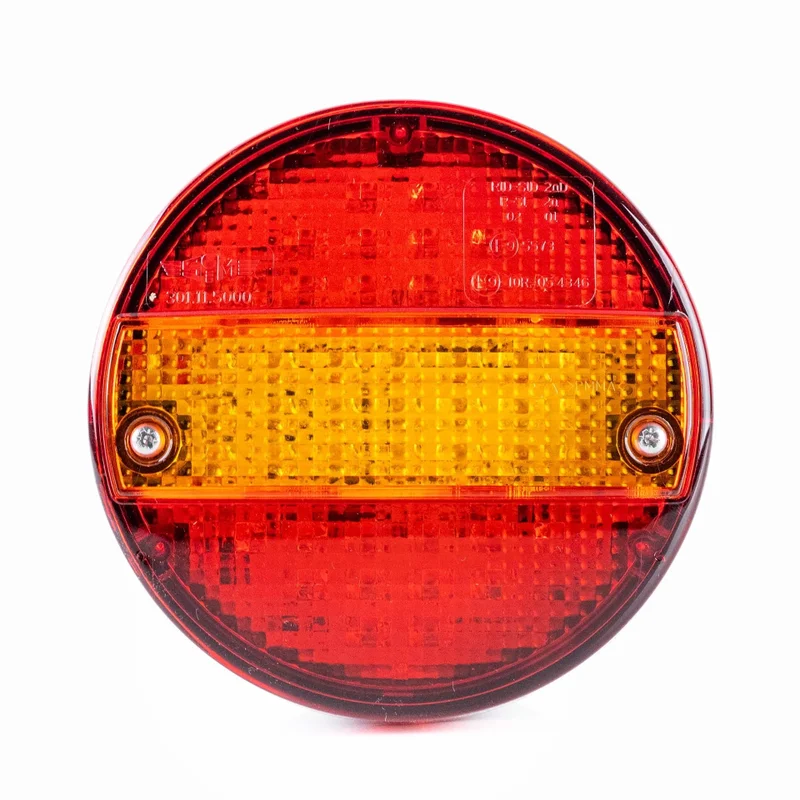 LED ADR achterlicht, rood-gele lens (*OL) - Led adr rood gele lens 2 1 - VC-5500
