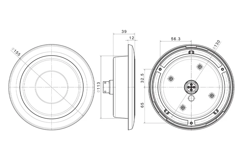 LED darklook achterlicht zwart - Led darklook achterlicht zwart 2 1 -  VC-4910