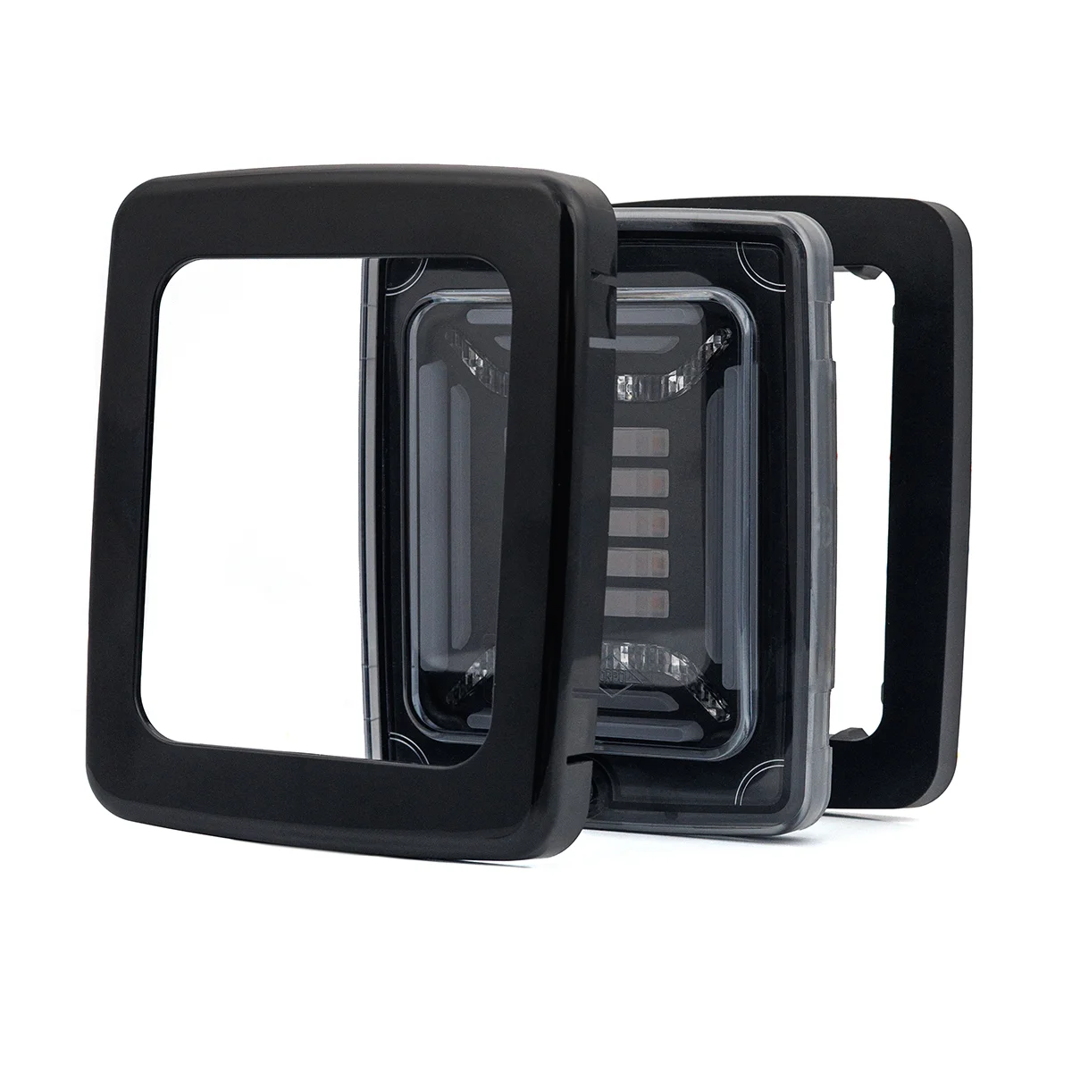 LED achterlicht | black | 12-24v | - Lzd 2877 4 1 - VC-5910