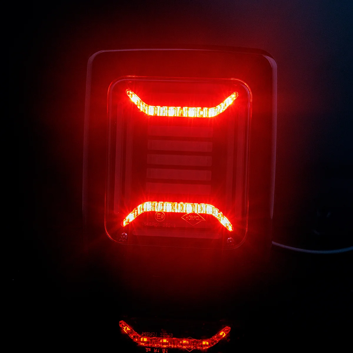 LED achterlicht | black | 12-24v | - Lzd 2877 7 1 - VC-5910