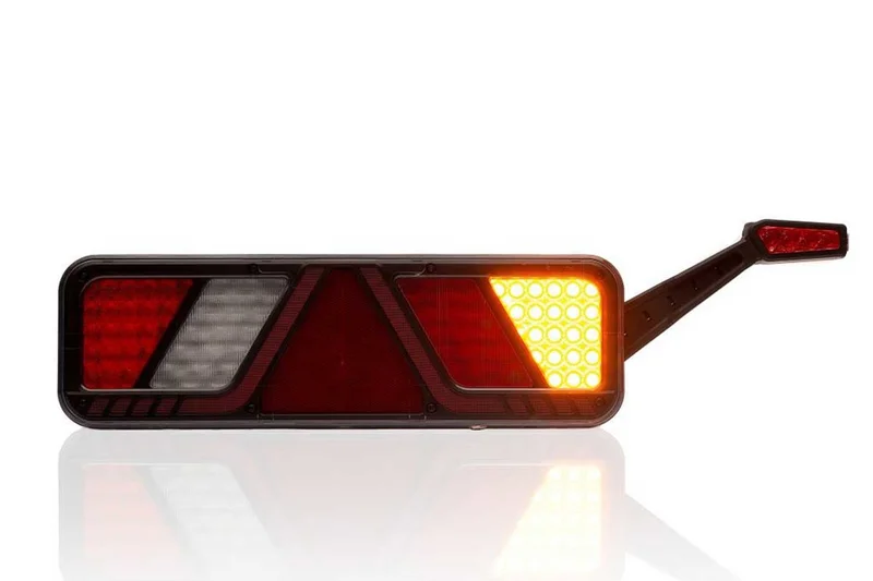 Rechts. LED Trailerlamp met breedtelamp 24v STD - Std2 - VC-7012