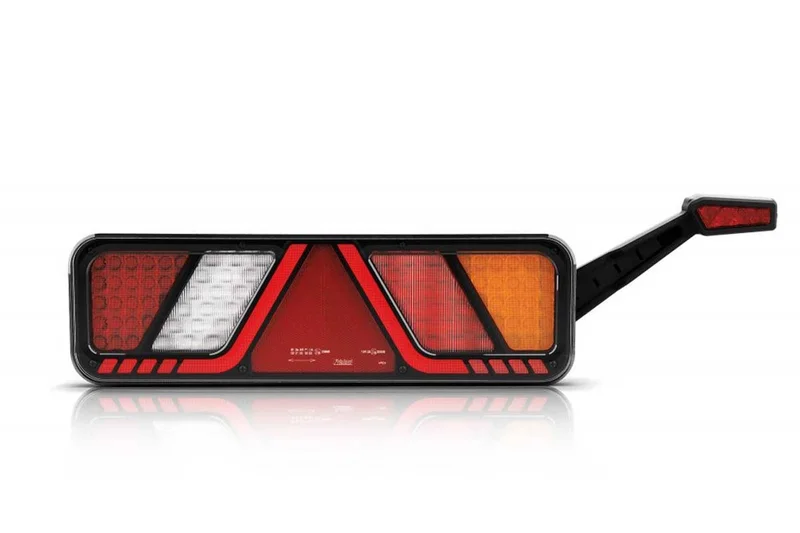 Rechts. LED Trailerlamp met breedtelamp 24v STD - Std3 - VC-7012