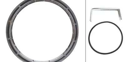 Chrome ring Hella - 11 - 9XD 997 909-801