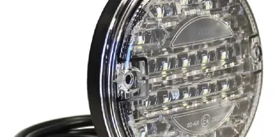 LED Slimline hamburger achteruitrijlicht (*LE) - 16 1 -  VR-140