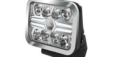 Hella LED-Verstraler - Blade Chrome RE 9" ( staand) - 1fj 357 199 081 - 1FJ 357 199-081