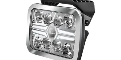 Hella LED-Verstraler - Blade Chrome RE 9"  (Hangend) - 1fj 357 199 091 - 1FJ 357 199-091