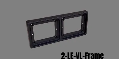 2-LE-VL- Achterlicht frame (STF2H) - 2 le vl frame - 2-LE-VL- Achterlicht frame 