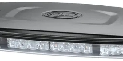 Hella LED-Waarschuwingslicht - Mini Lightbar - 12/24V - Geel - Schroefaansluiting - 2rl 014 565 001 - 2RL 014 565-001