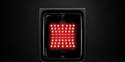 Dark Knight- Rem- Achterlicht (*LE) - Ize led dark knight rem achterlicht - LE-Dark Knight- Rem- Achterlicht (SKU: 800631
