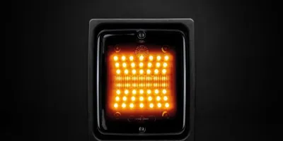 Dark Knight - knipperlicht (*LE) - Ize led dark knight richtingaanwijzer - LE-Dark Knight - knipperlicht (SKU: 800632)