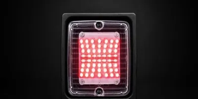 Mistlamp-heldere Lens (*LE) - Ize led mistlicht met heldere lens - LE-Mistlamp-heldere Lens (SKU: 800128)