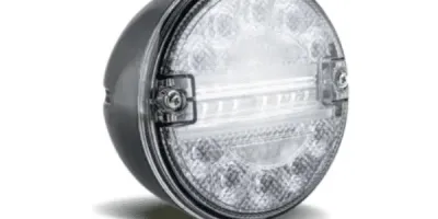LED mist- achteruitrijlicht (*OL) - Rond mistlicht hamburger 2 - 140WFSTIM
