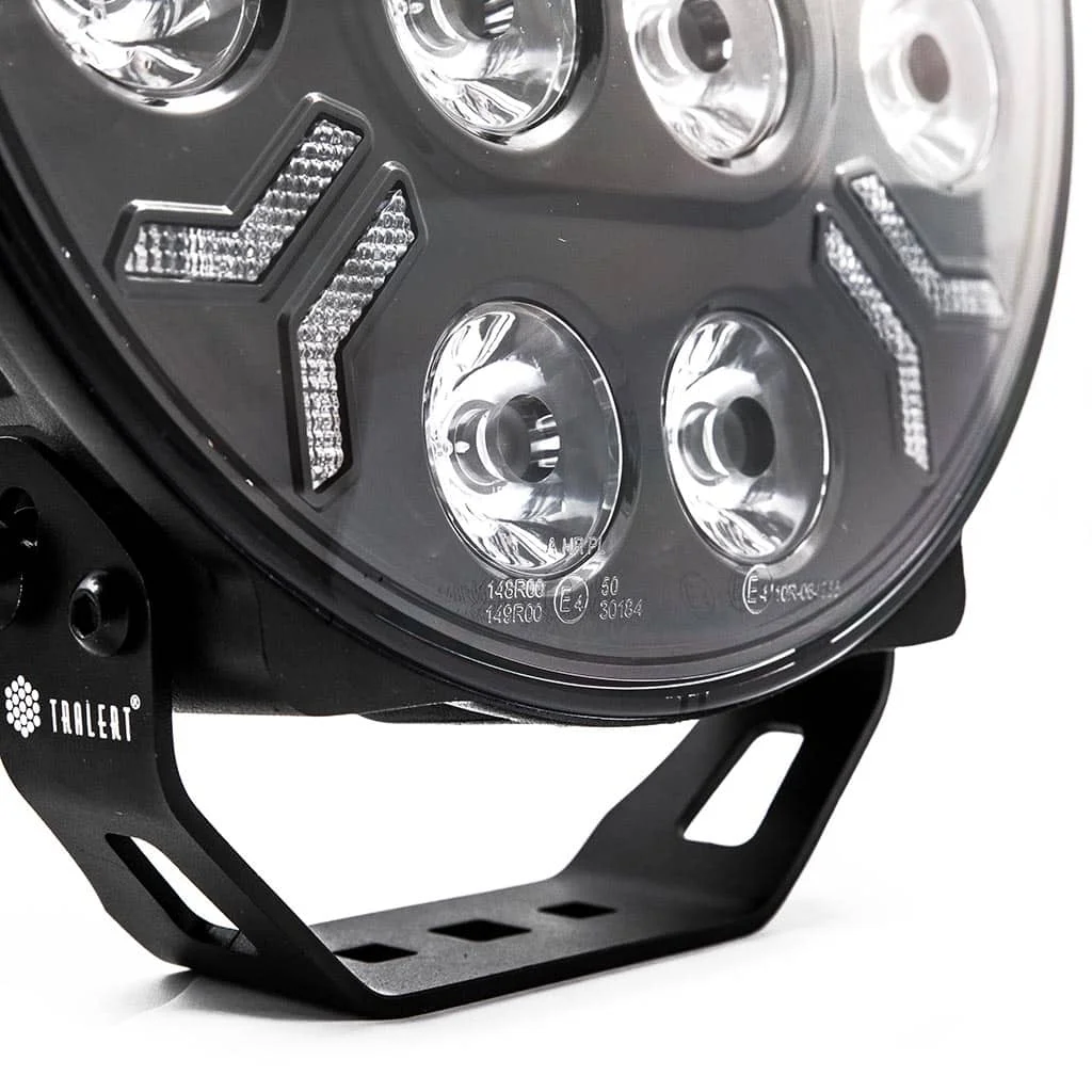 LED Ypsilon 12LED amber-wit met flitser 8000lm - Verstraler ypsilon series wd 12080 07 - WD-12080.1